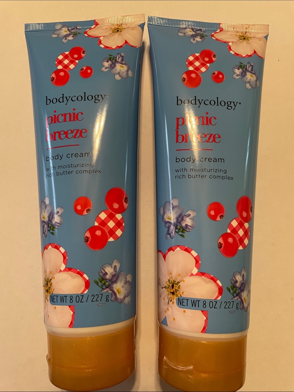 Bodycology Picnic Breeze Moisturizing Body Cream — X2 Bundle New